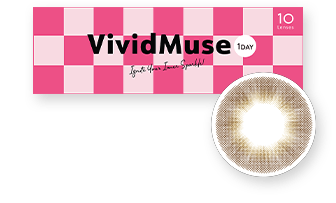 WAVEワンデー リング リミテッドコレクション モデル ヴィヴィットミューズ ダークアンバー 10枚入り