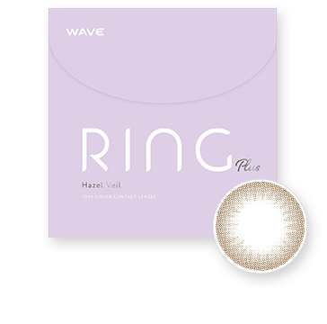 WAVEワンデー UV リング plus ヘーゼルベール  30枚入り
