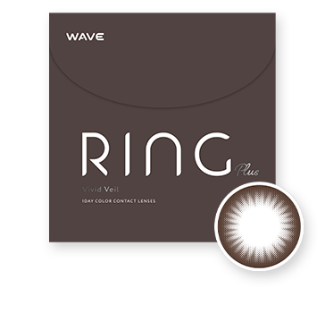 WAVEワンデー UV リング plus ヴィヴィッドベール  30枚入り